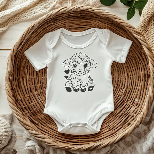 Plotterdatei Kuschelschäfchen