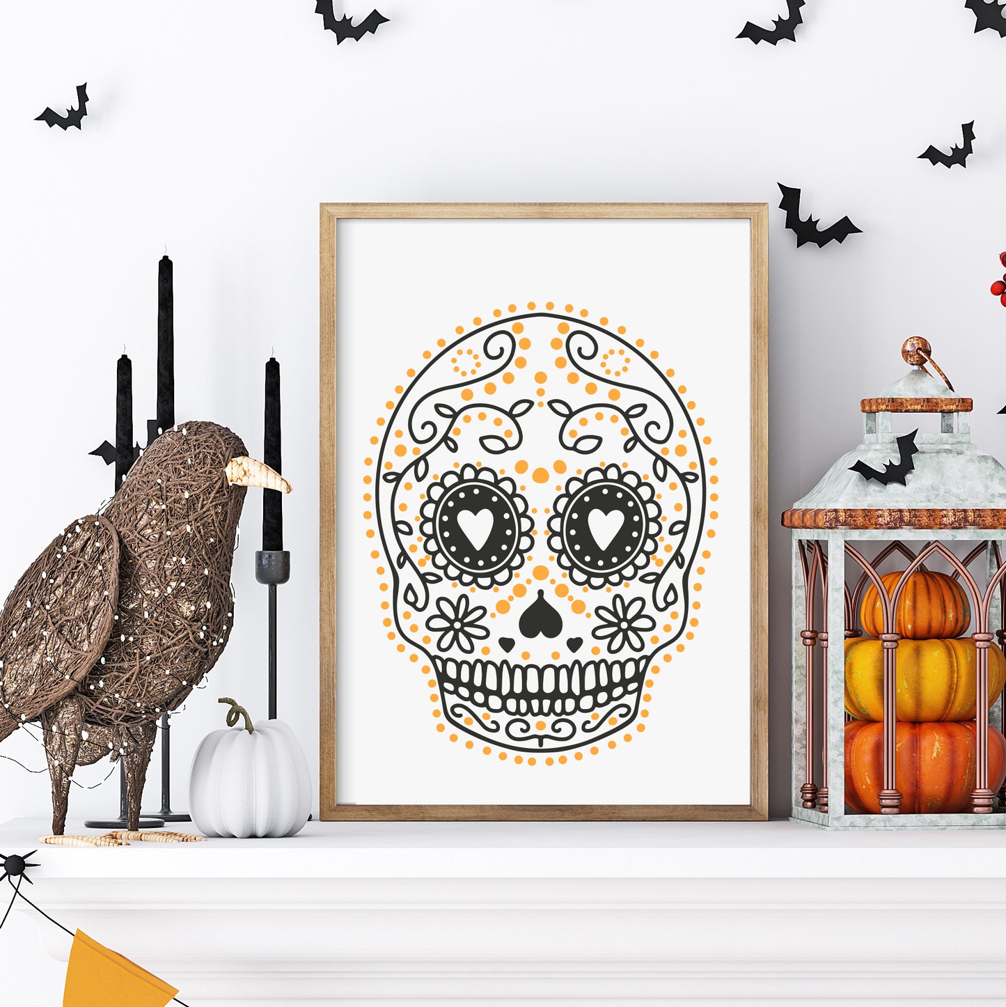 Plotterdatei Sugarskull