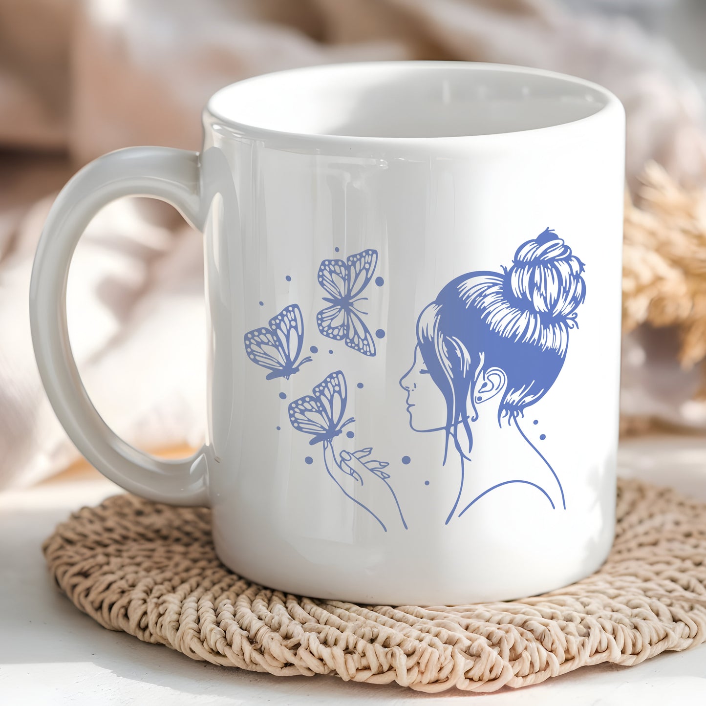 Plotterdatei Butterfly Girl