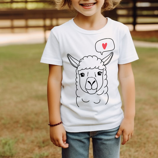 Plotterdatei Coole Alpakas