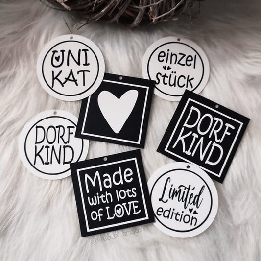 Plotterdatei Made with lots of Love