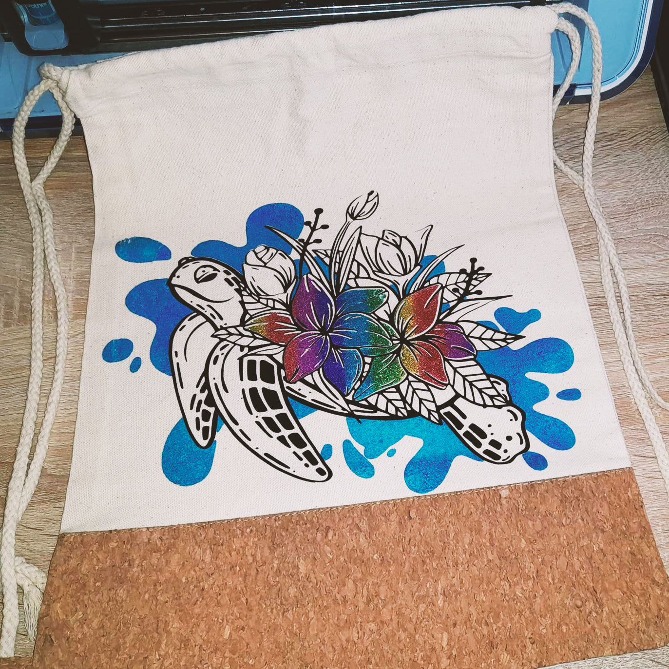 Plotterdatei Flower Turtle