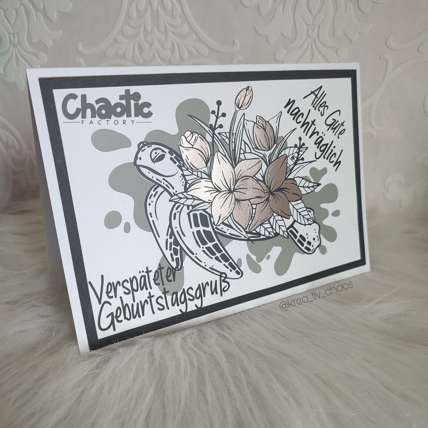 Plotterdatei Flower Turtle