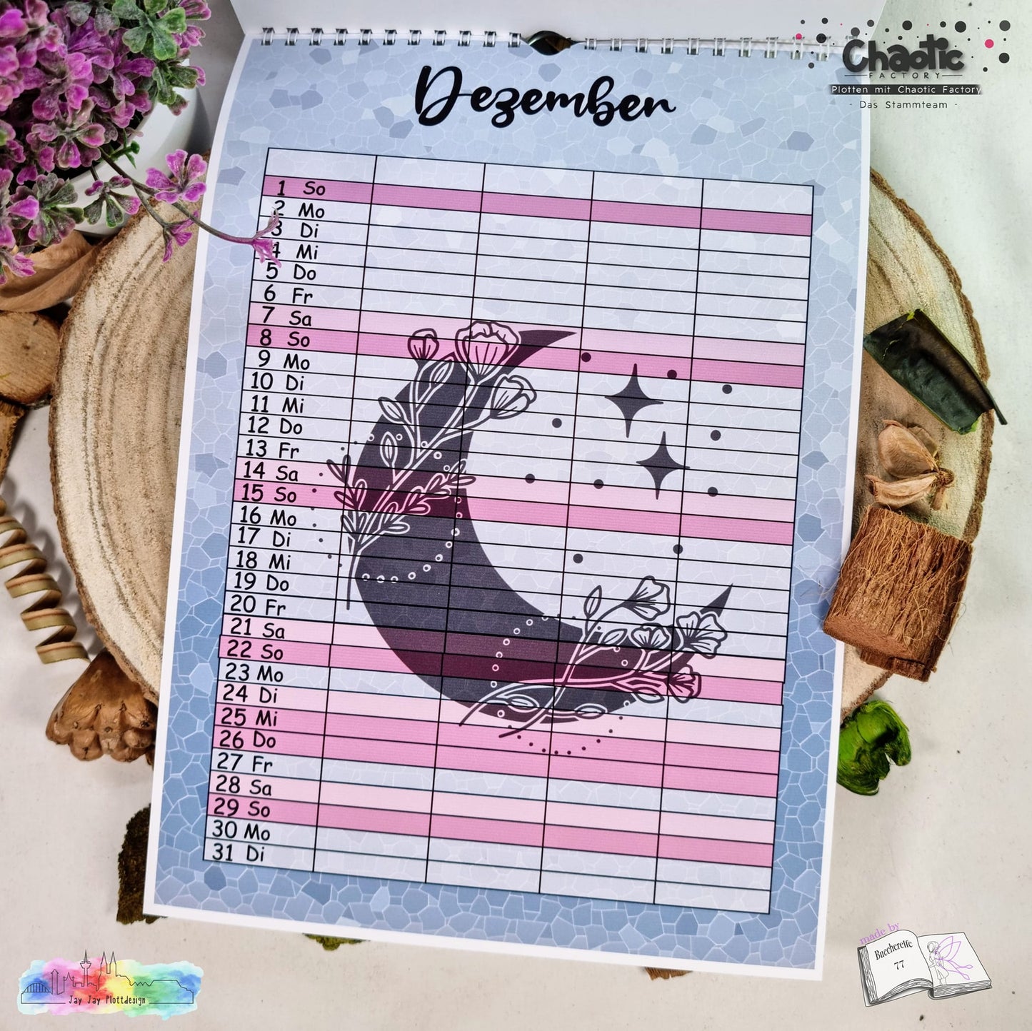 Plotterdatei Magic Moon