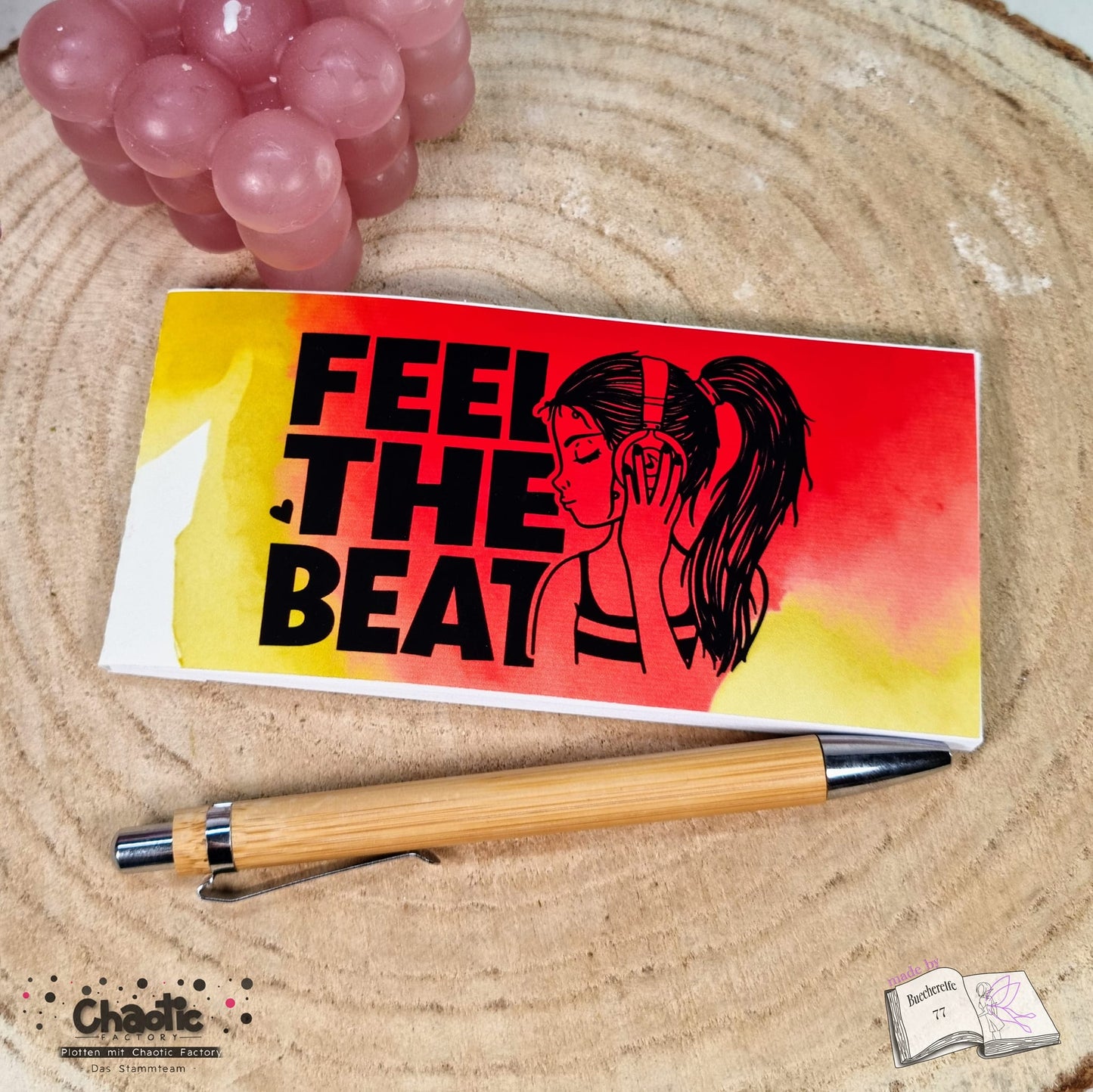Plotterdatei Feel the Beat