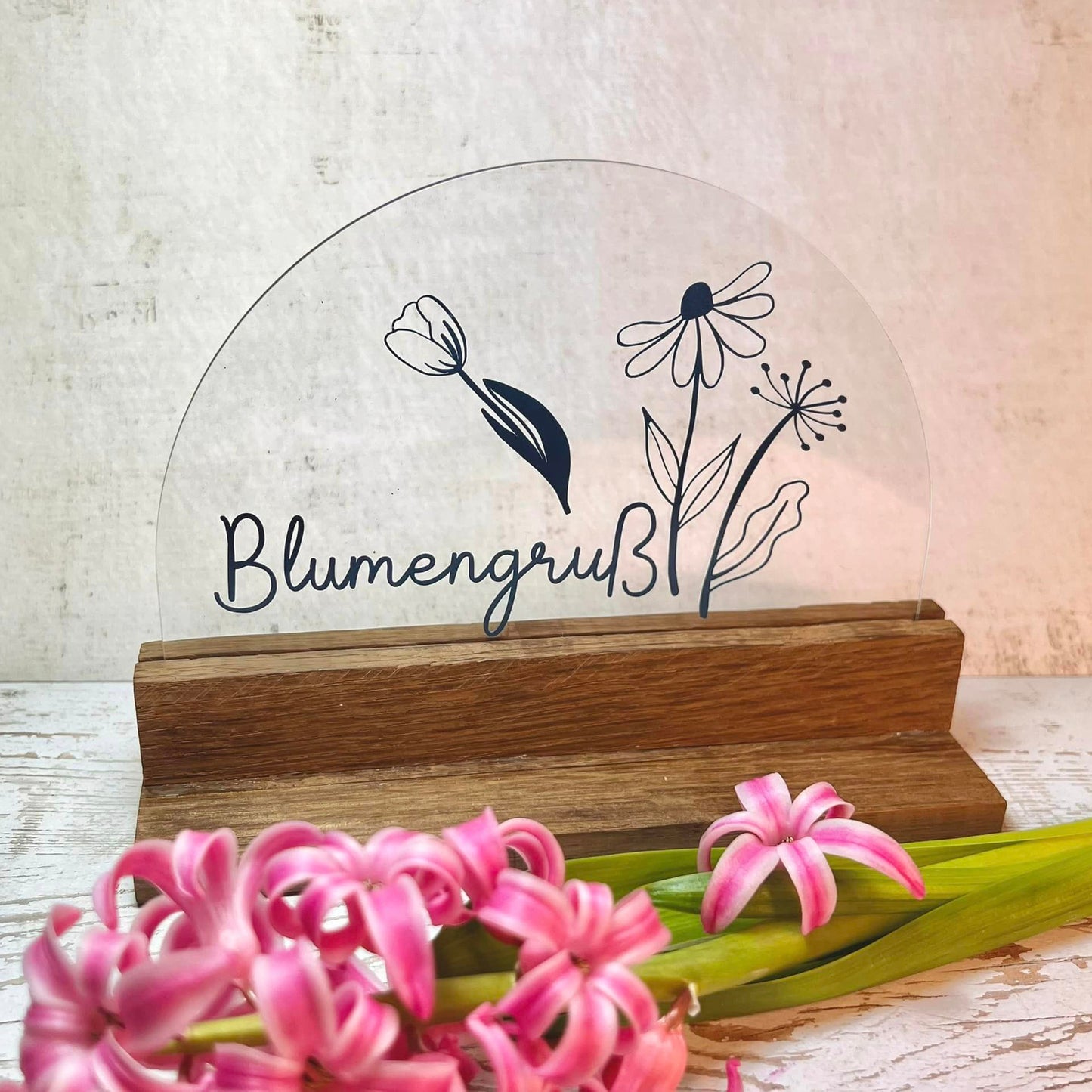 Plotterdatei Blumengruss