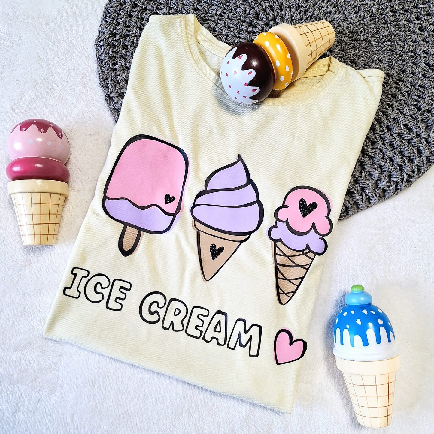 Plotterdatei I Love Ice Cream