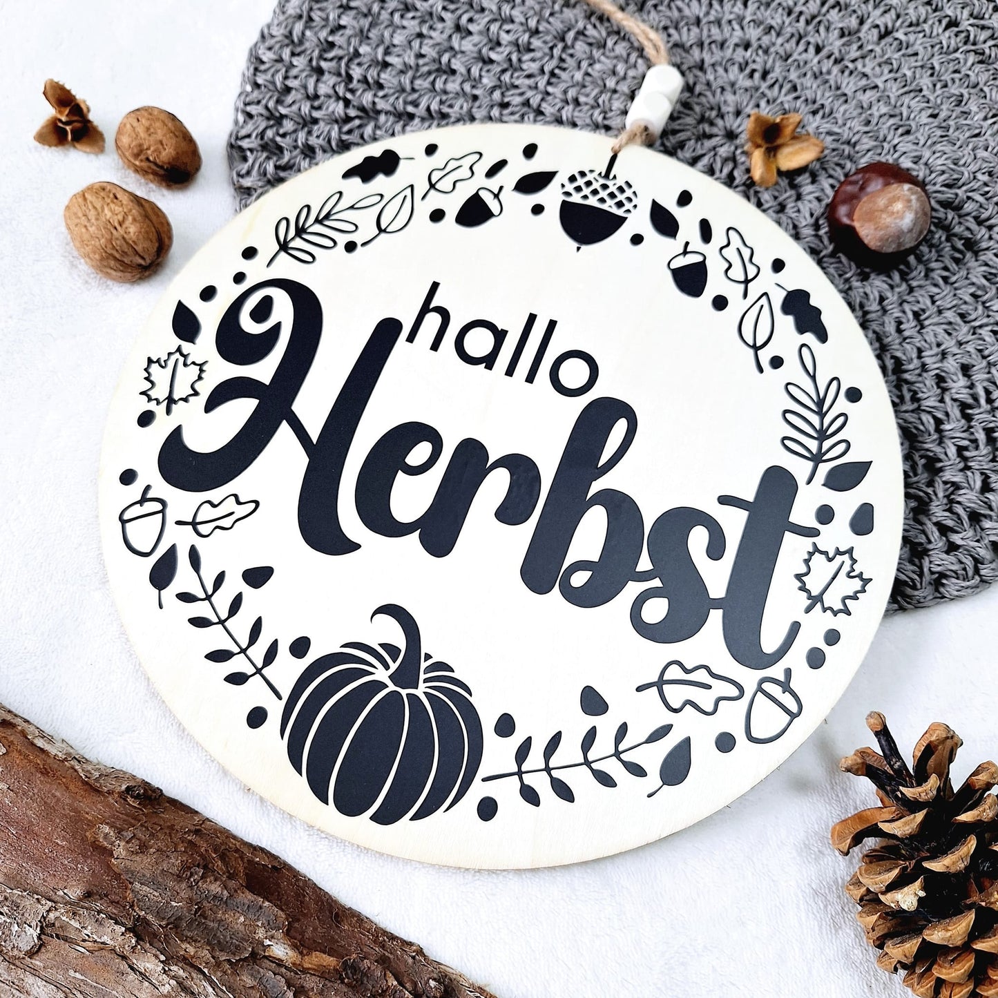 Plotterdatei Herbstkranz