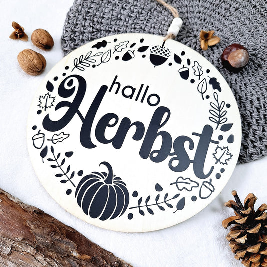 Plotterdatei Herbstkranz