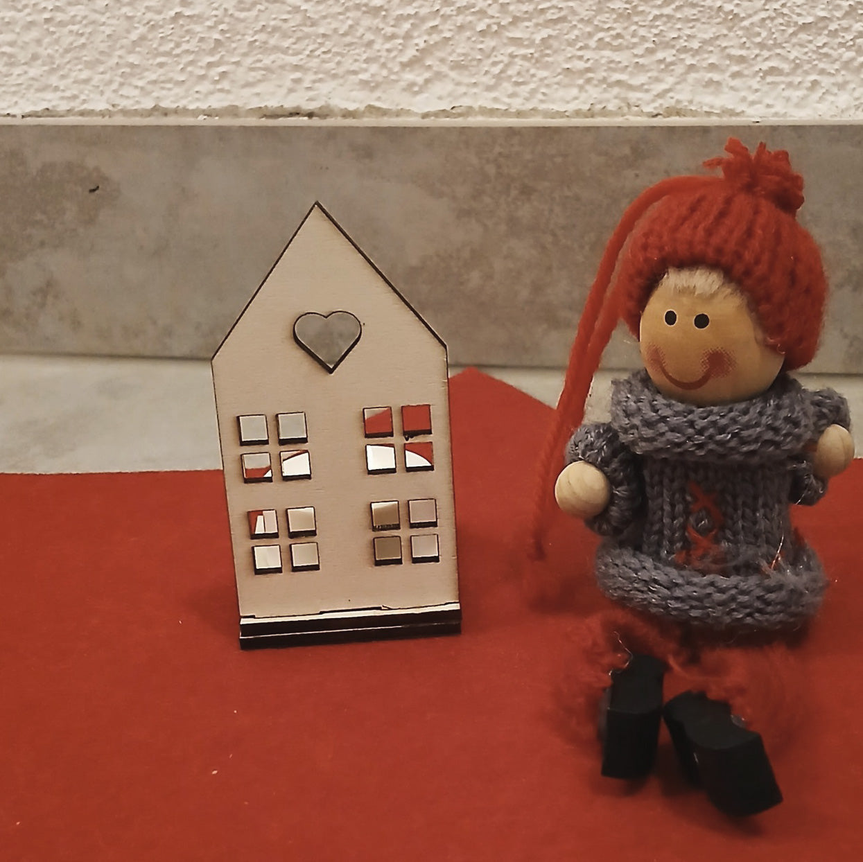 Lasercut Teelichthäuschen