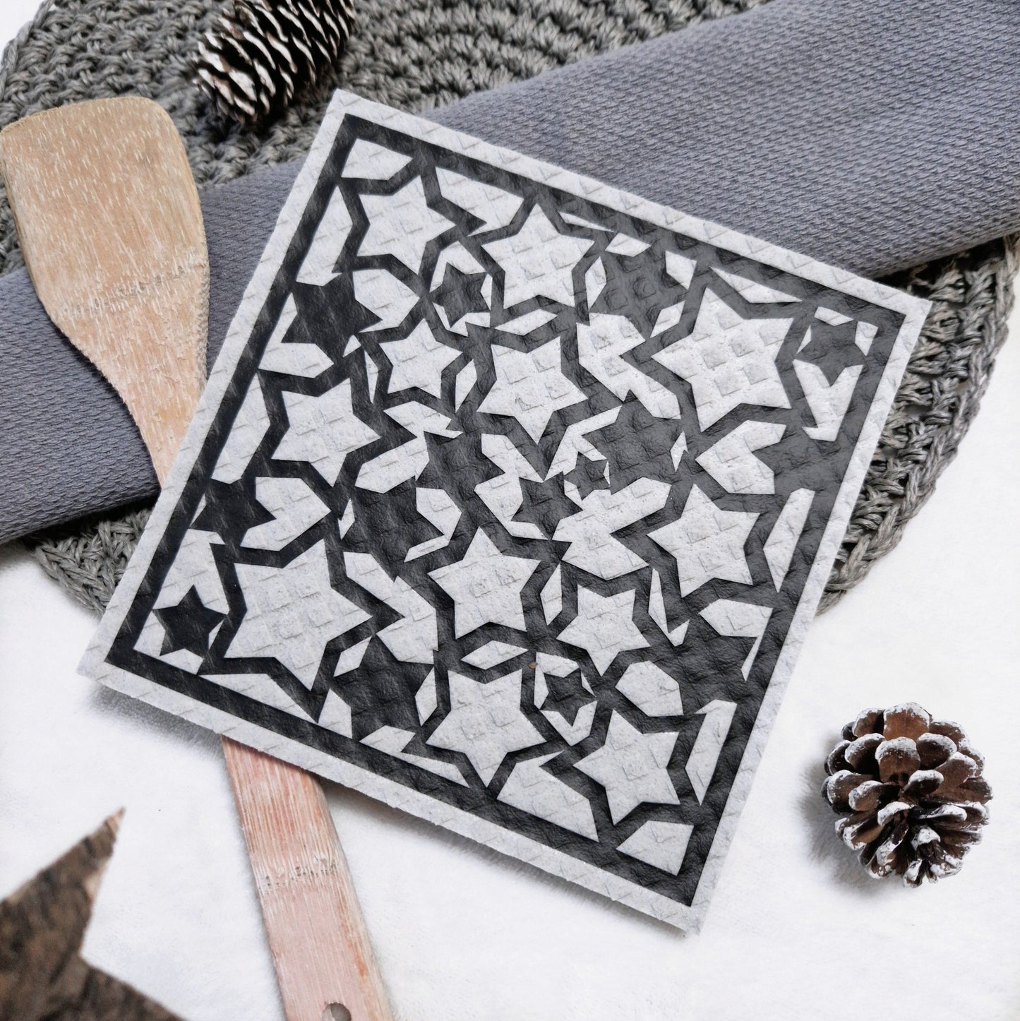 Lasercut Sternenlicht