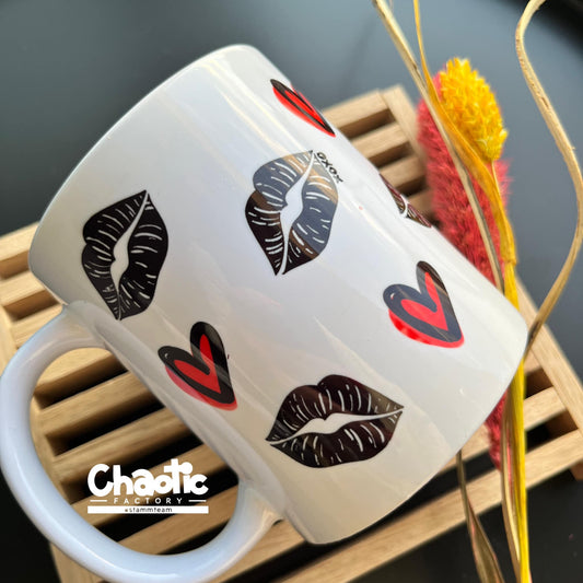 Plotterdatei Hugs & Kisses