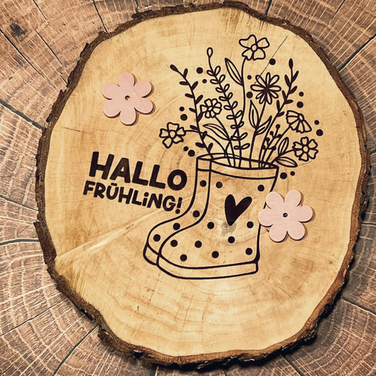 Plotterdatei Frühlingsstiefel