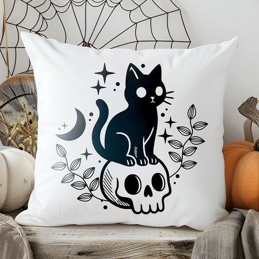 Plotterdatei Skull Cat