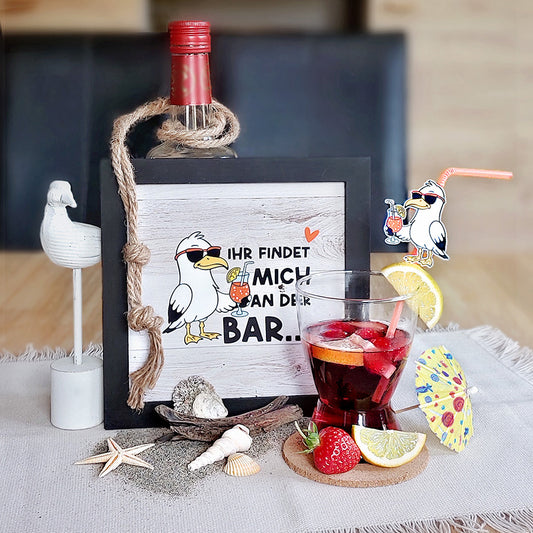 Plotterdatei Cocktailmöwe