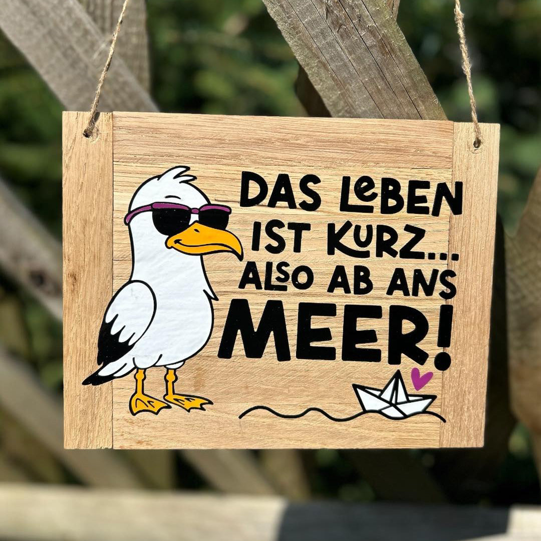 Plotterdatei Ab ans Meer!