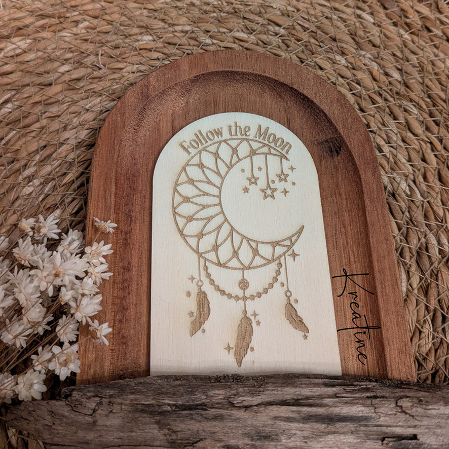 Plotterdatei Follow The Moon