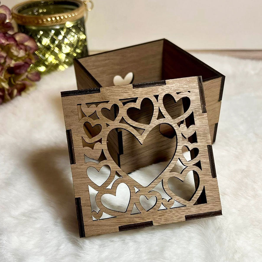 Lasercut Herzbox