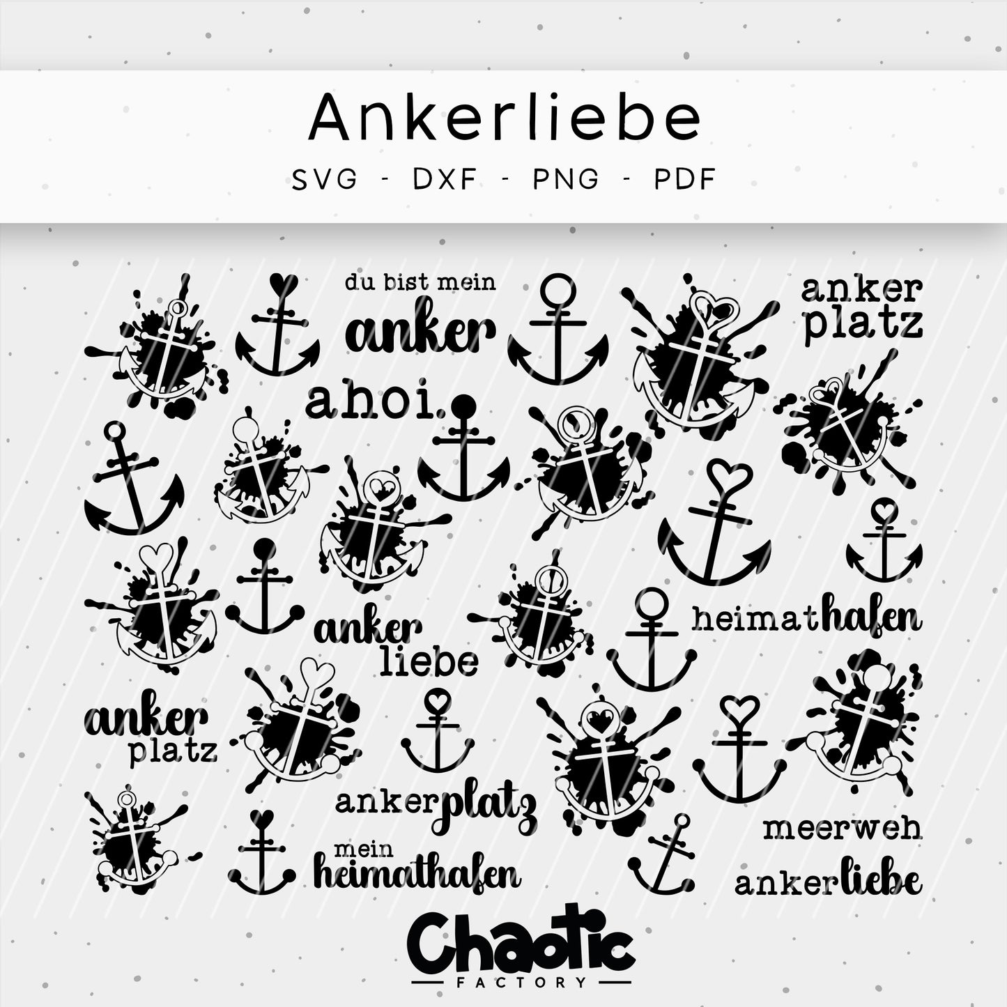 Plotterdatei Ankerliebe