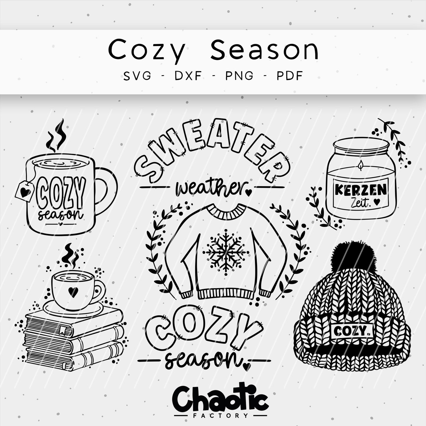Plotterdatei Cozy Season