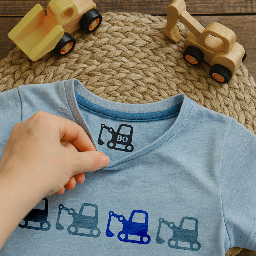 Plotterdatei Größenlabel Fahrzeuge