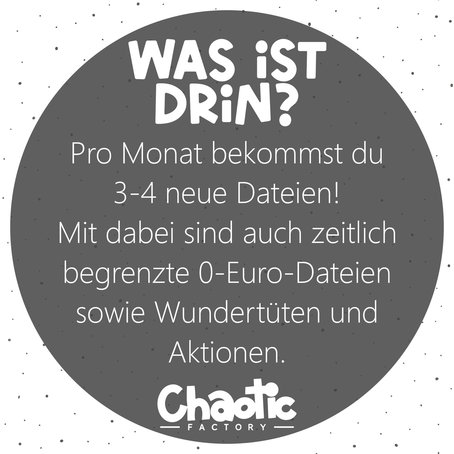 Jahresflatrate 2025 - PLOTTERDATEIEN!