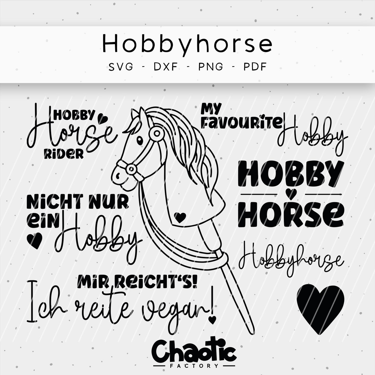 Plotterdatei Hobbyhorse