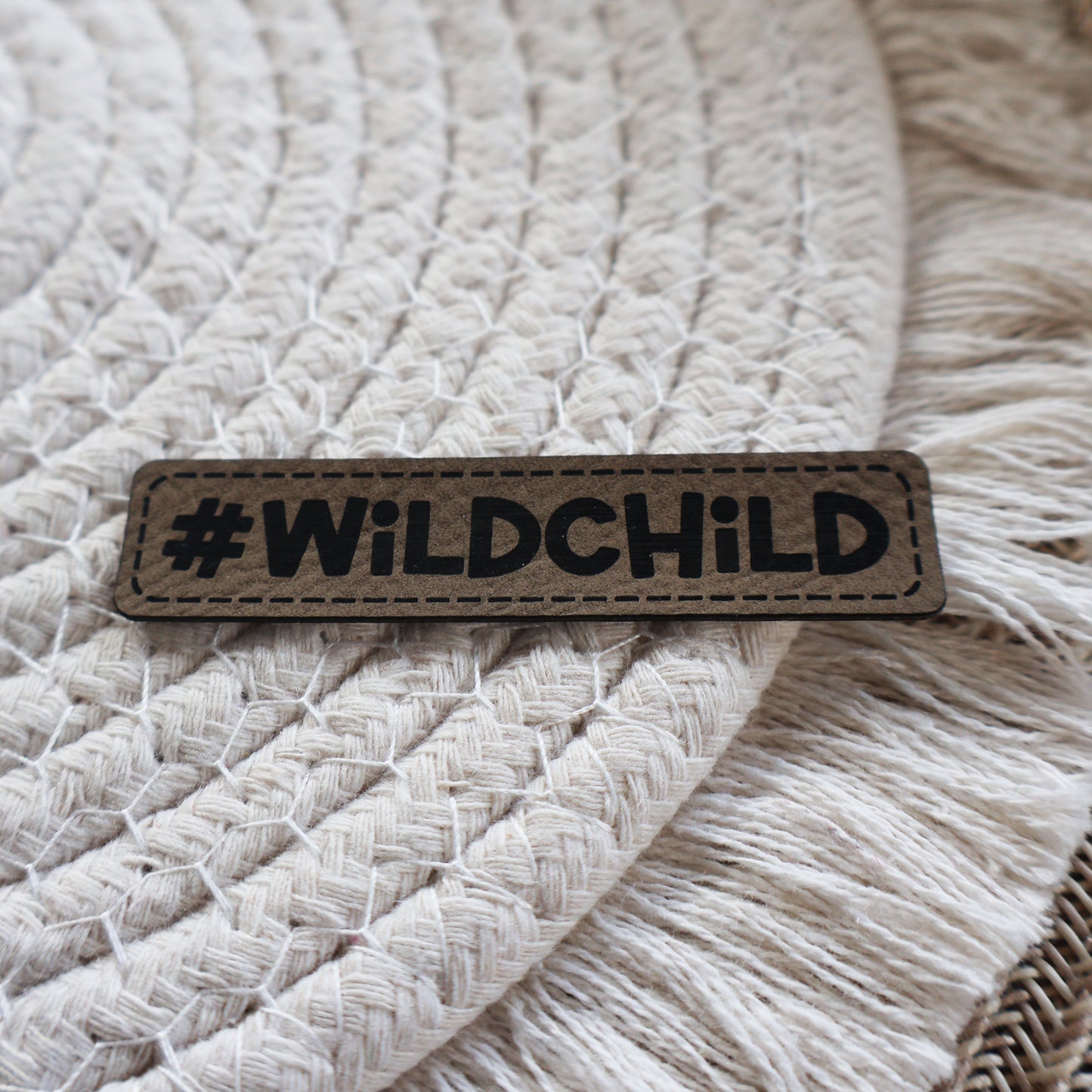 #WiLDCHiLD - Kunstleder Patch zum Aufbügeln
