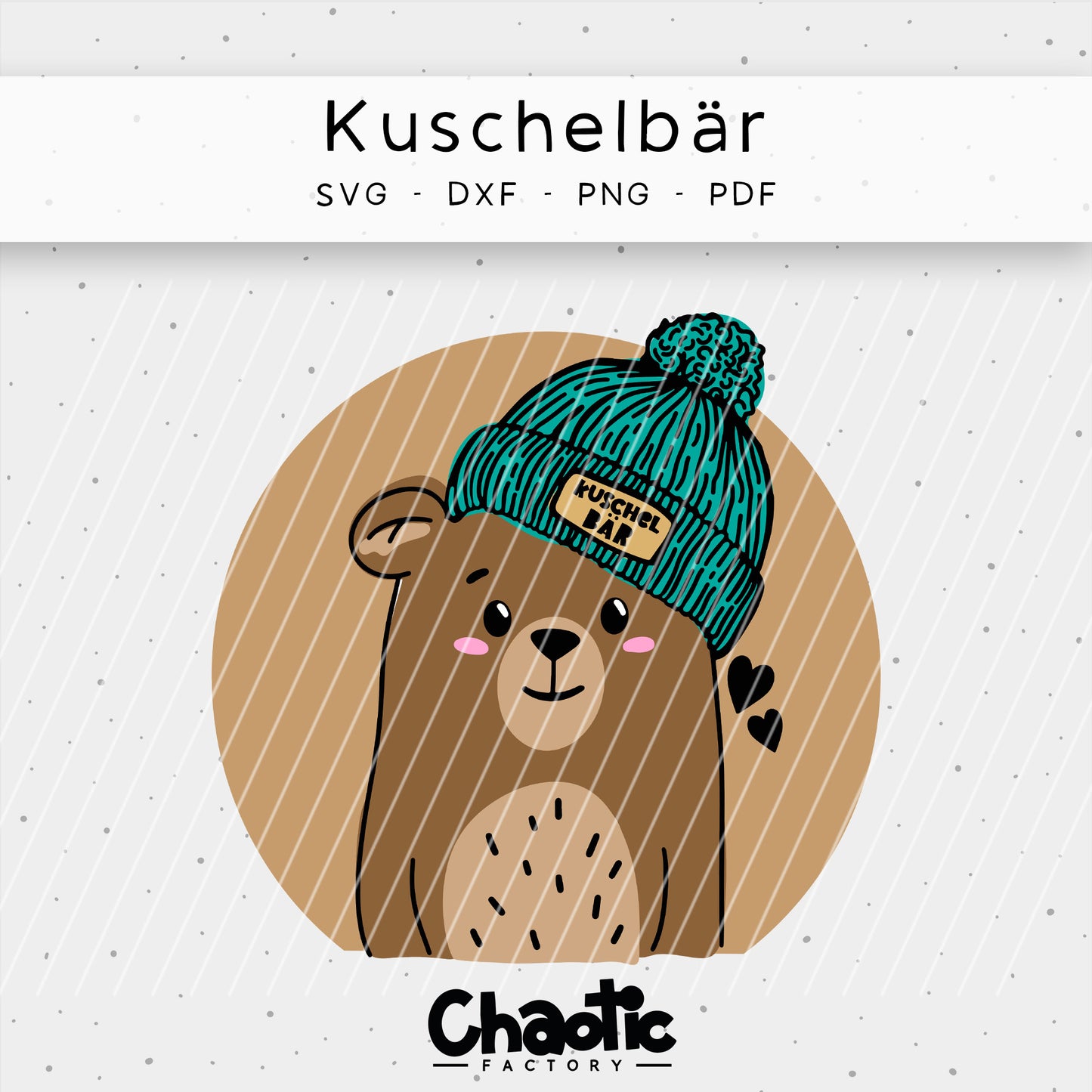 Plotterdatei Kuschelbär