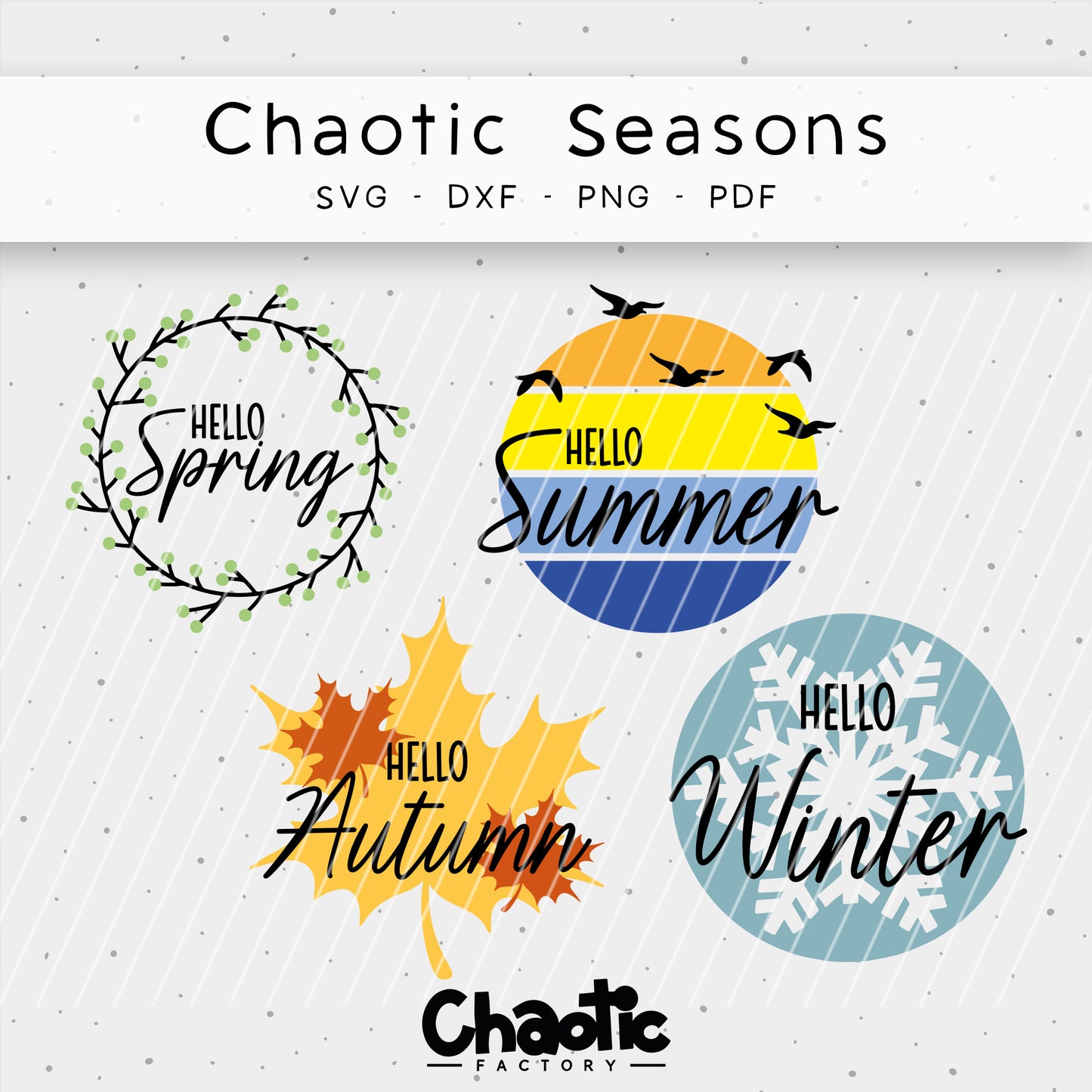 Plotterdatei Chaotic Seasons