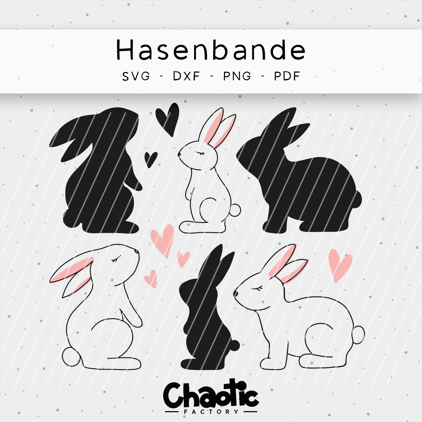 Plotterdatei Hasenbande