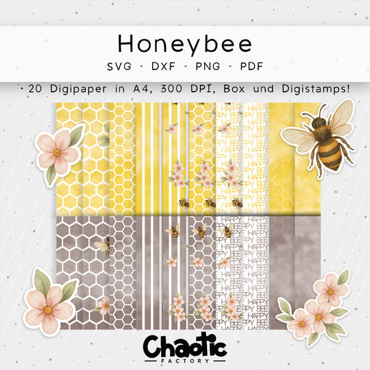 Plotterdatei Honey Bee