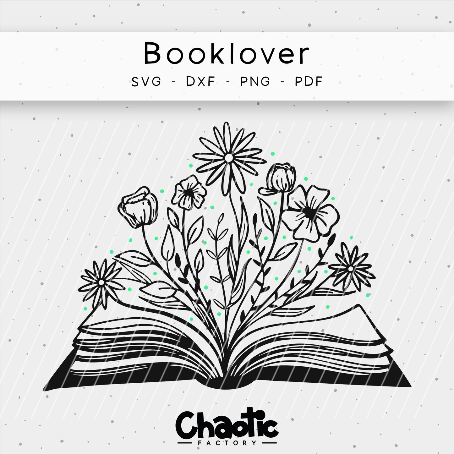 Plotterdatei Booklover