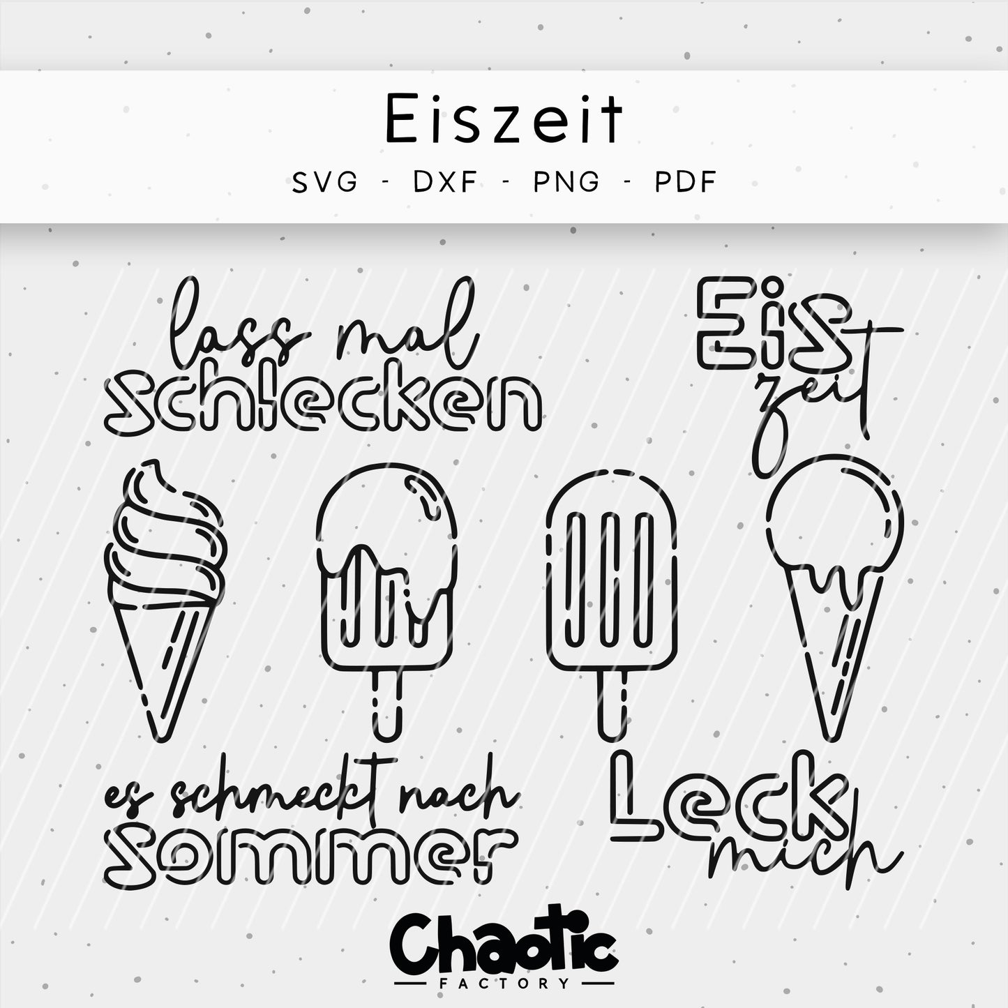Plotterdatei Eiszeit