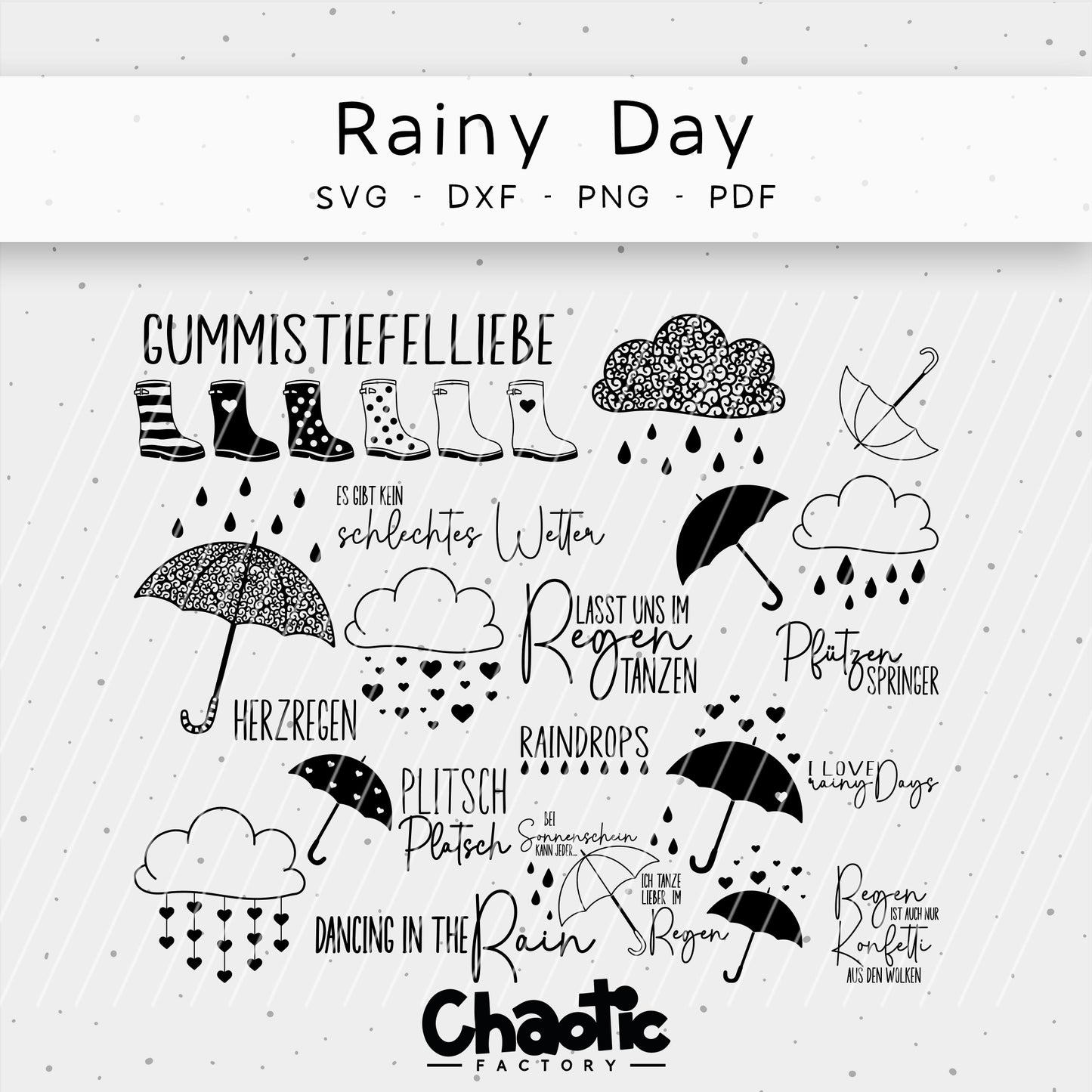 Plotterdatei Rainy Day