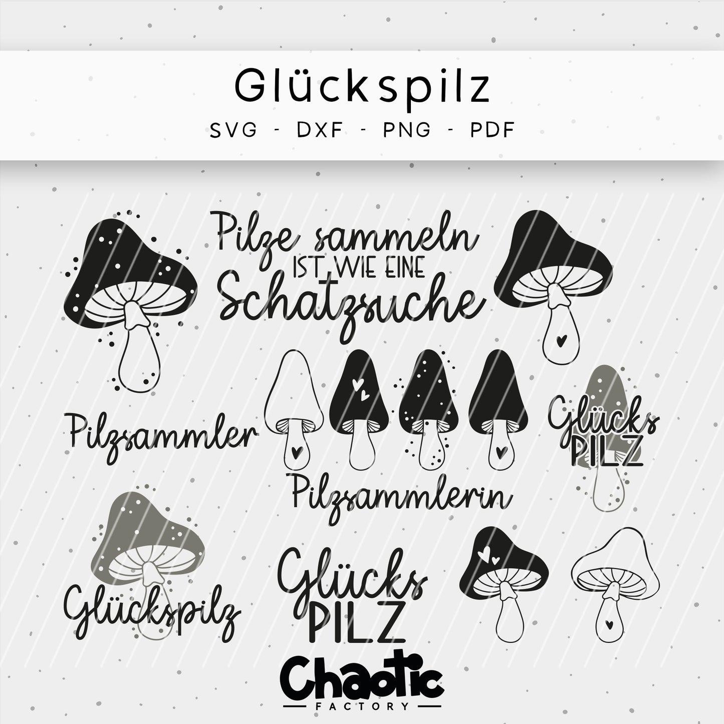 Plotterdatei Glückspilz
