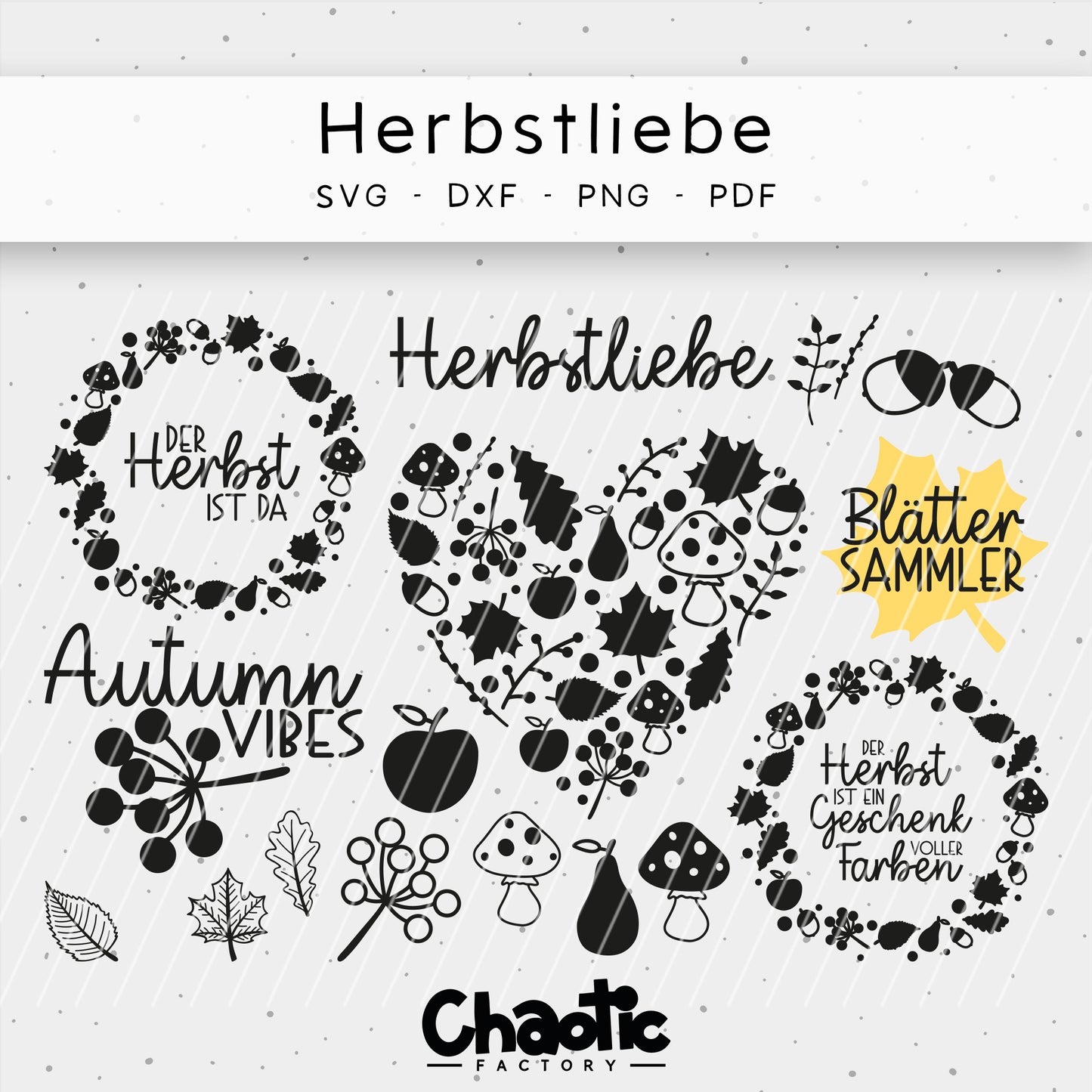 Plotterdatei Herbstliebe
