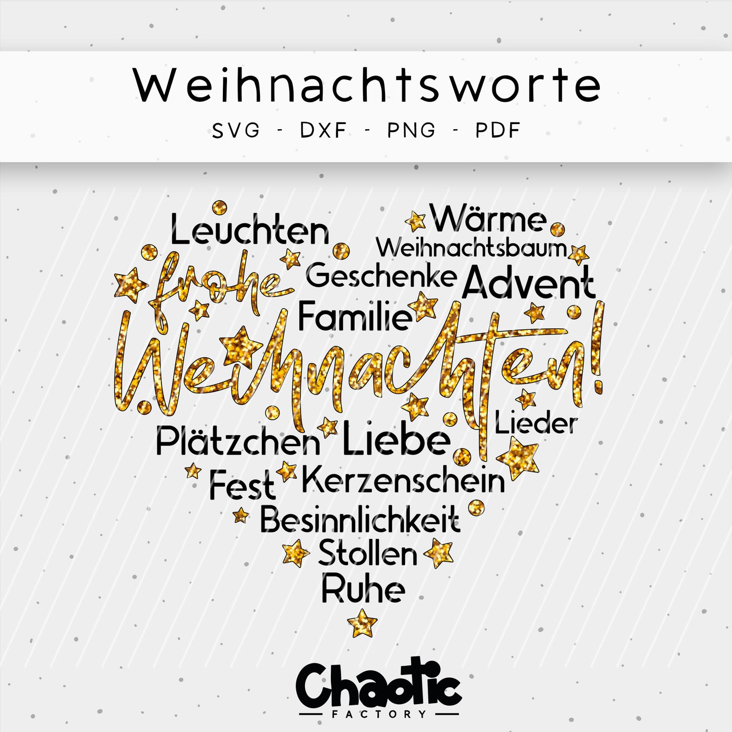 Plotterdatei Weihnachtsworte