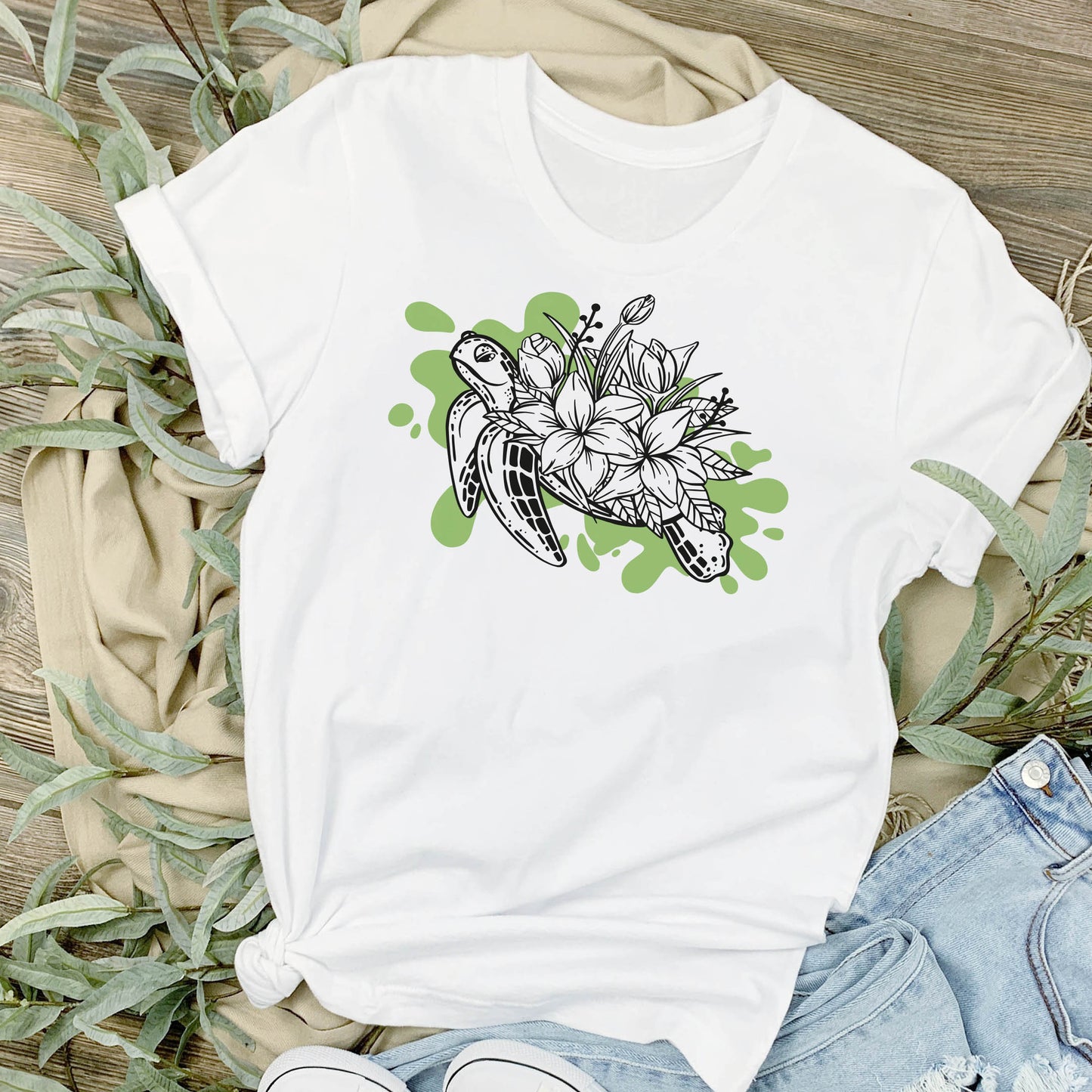 Plotterdatei Flower Turtle