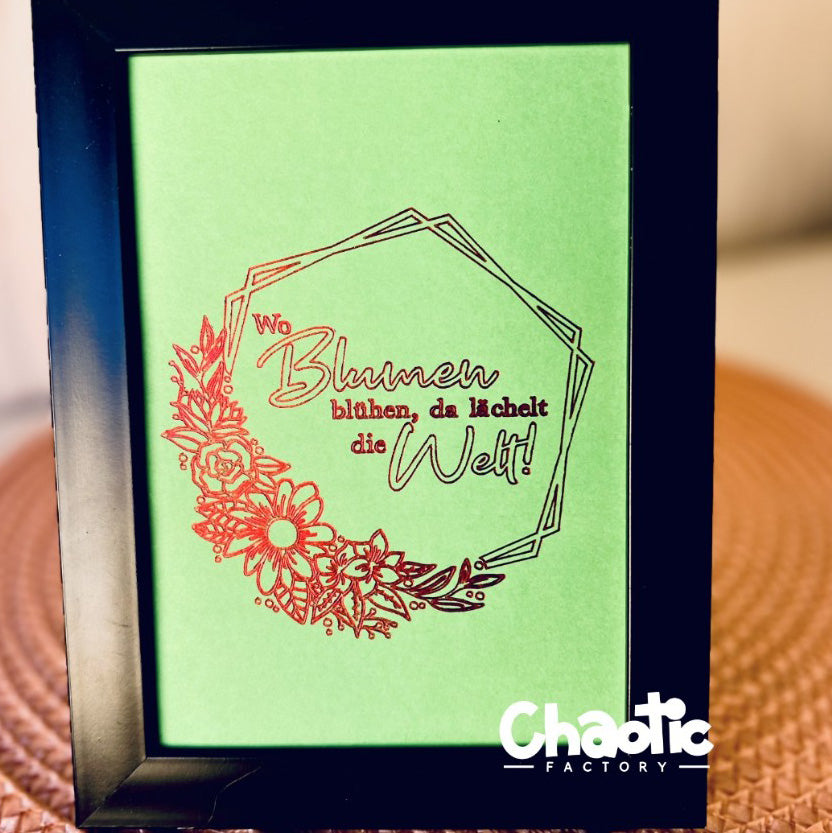 Plotterdatei Flowers