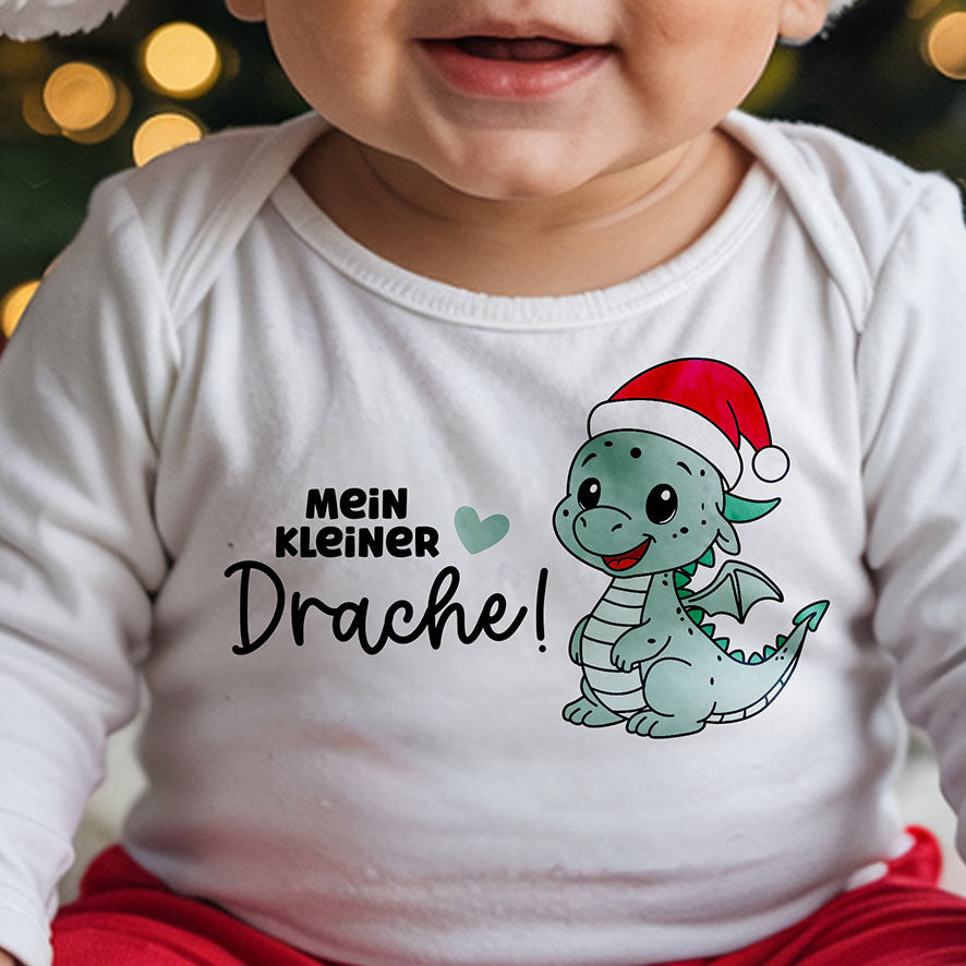 Plotterdatei Kleiner Weihnachtsdrache