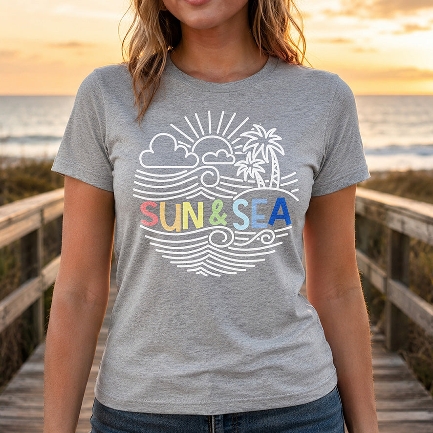 Plotterdatei Sun & Sea