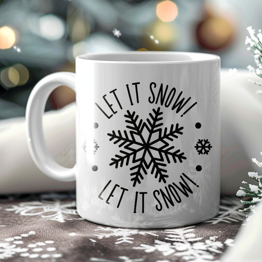 Plotterdatei Let It Snow!
