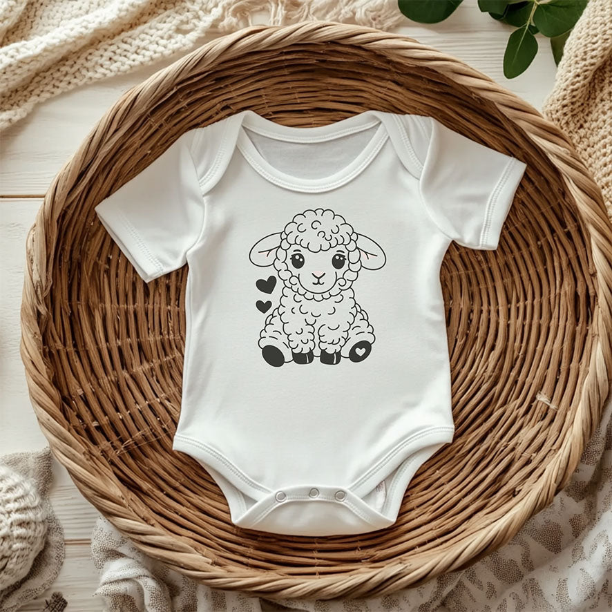 Plotterdatei Kuschelschäfchen