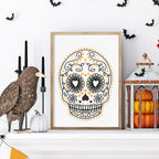 Plotterdatei Sugarskull