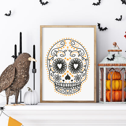 Plotterdatei Sugarskull