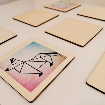 Plotterdatei Origami Animals