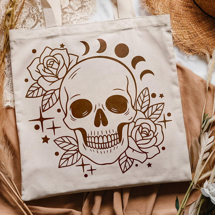 Plotterdatei Celestial Skull