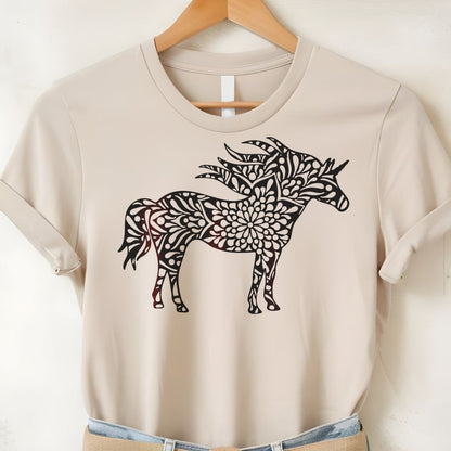 Plotterdatei Magic Horse & Unicorn