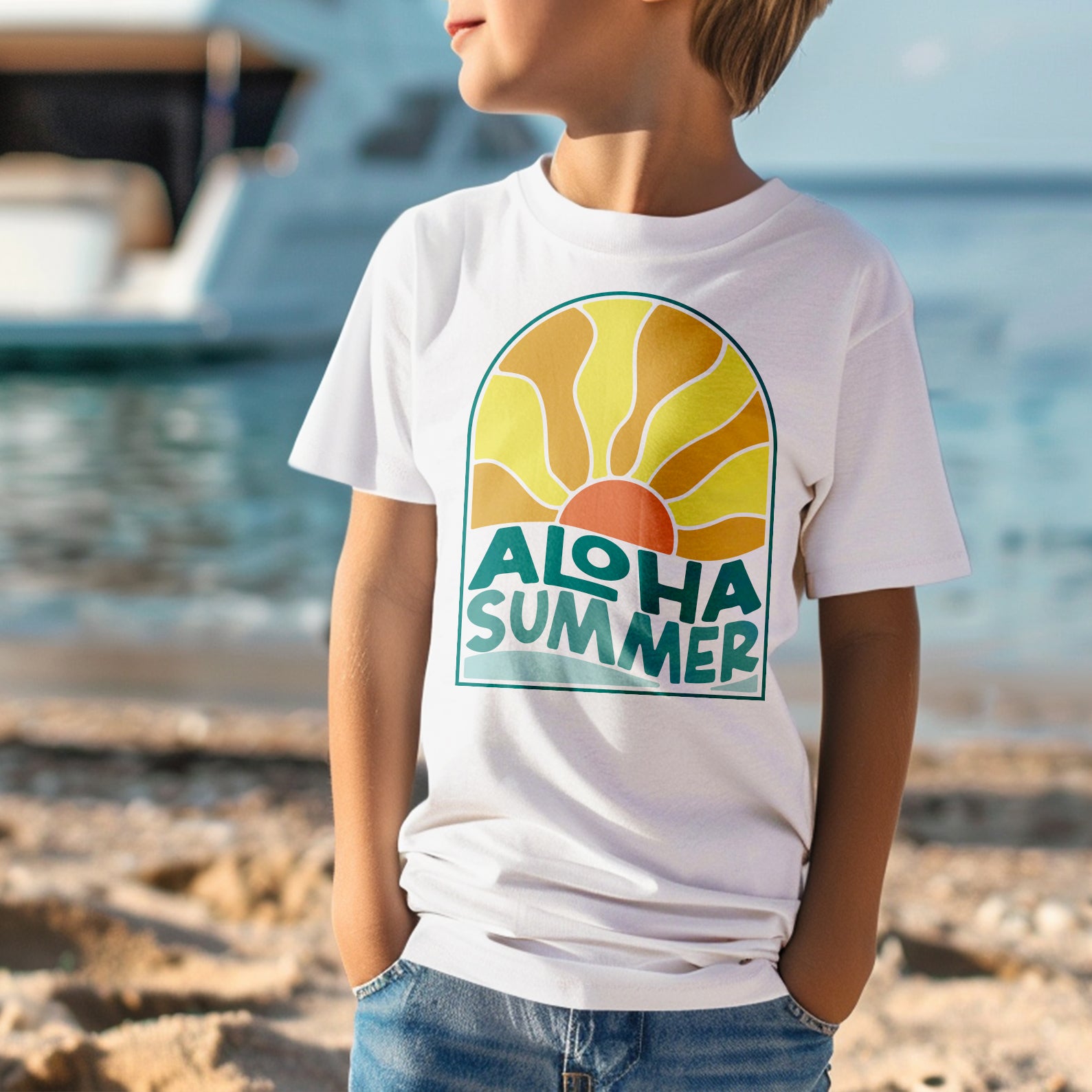 Plotterdatei Aloha Summer